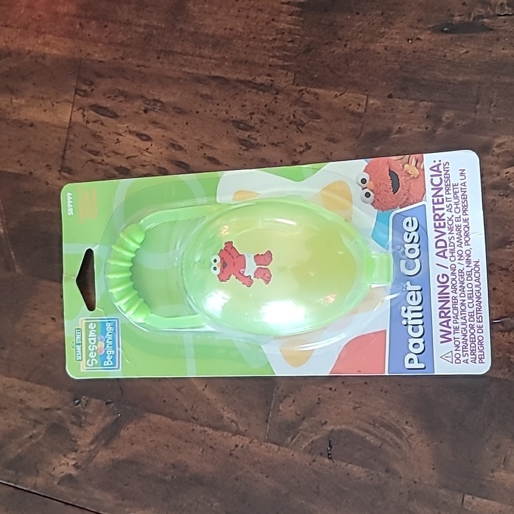 Baby Green Pacifier Case - Elmo